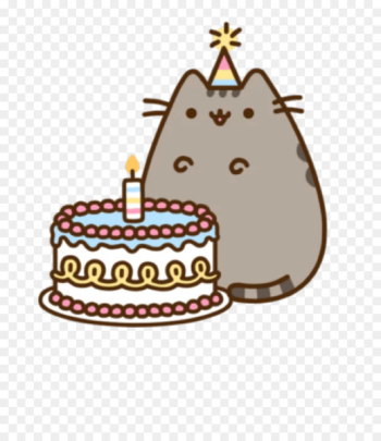 Birthday cake Wedding cake Cupcake Cat - pusheen birthday cake 