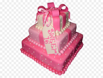 Birthday cake Wedding cake Cupcake Sweet sixteen - Cake Sweet 16 PNG Picture 