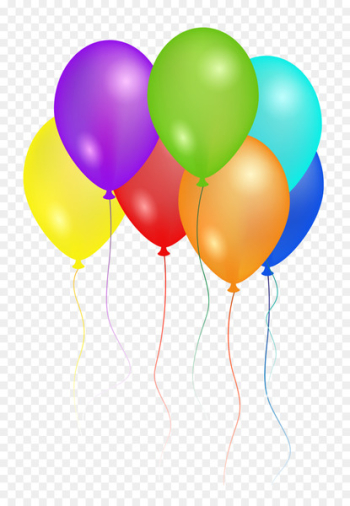 Birthday cake Wish Balloon Clip art - Birthday Party Balloons 
