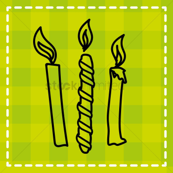 Birthday candles Birthday candles