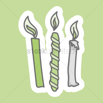 Birthday candles Birthday candles