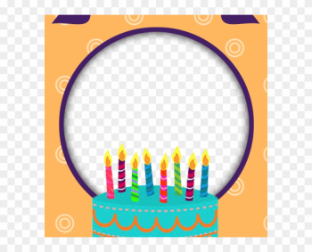 Birthday Frame - Birthday Cake Frame Png