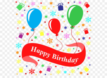 Birthday Gift Poster Illustration - Happy Birthday Ball 
