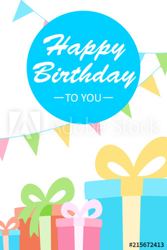 Birthday greeting card Birthday greeting card