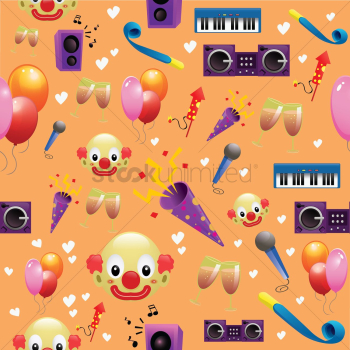 Birthday party background