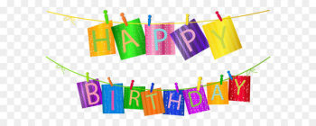 Birthday Serpentine streamer Clip art - Happy Birthday Streamer PNG Clip Art Image 