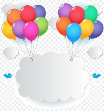 Birthday Wish Balloon Clip art - Vector dialog balloon Birthday Wish Balloon Clip art - Vector dialog balloon
