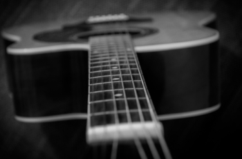 Black Acoustic Guitar Black Acoustic Guitar