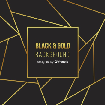 Black and gold background