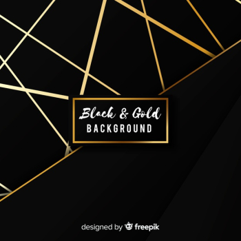 Black and gold background