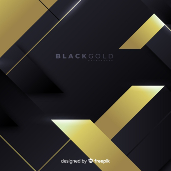 Black and gold background