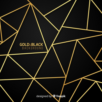 Black and gold background