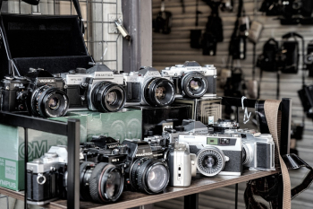 Black And Grey Cameras Black And Grey Cameras