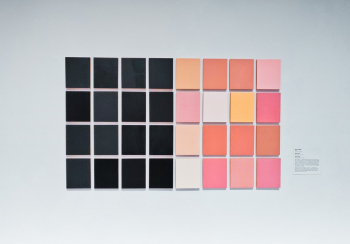 Black and Pink Cube Illustration Black and Pink Cube Illustration