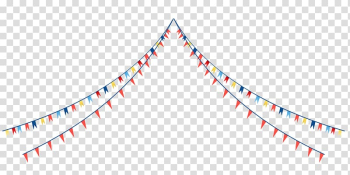 Black and red illustration, Circus Party Festival Entertainment, Cartoon hand painted flags flag transparent background PNG clipart