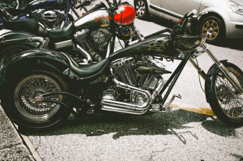 Black And Silver Cruiser Motorcycle Black And Silver Cruiser Motorcycle