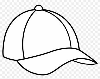 Black And White Baseball Cap Clip Art - Cap Black And White Black And White Baseball Cap Clip Art - Cap Black And White