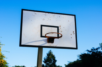 Black And White Basketball Hoop Black And White Basketball Hoop