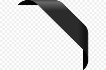 Black and white Black ribbon Clip art - Ribbon Vector Black White Png 