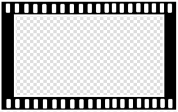 Black and white boarder illustration, Hollywood Filmstrip Film frame , Film Strip transparent background PNG clipart