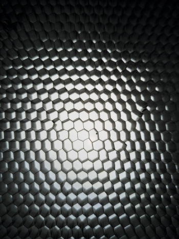 Black and White Carbon Pattern Black and White Carbon Pattern