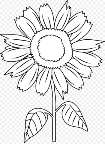 Black and white Clip art - Black Sunflower Cliparts Black and white Clip art - Black Sunflower Cliparts