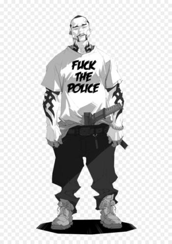 Black and white Comics - Black and white tattoo man Black and white Comics - Black and white tattoo man