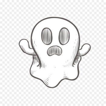 Black and white Drawing Ghost Sketch - Sketch ghost Black and white Drawing Ghost Sketch - Sketch ghost