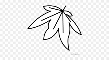 Black And White Fall Leaf Clip Art - Clip Art Black And White Fall Leaf Clip Art - Clip Art