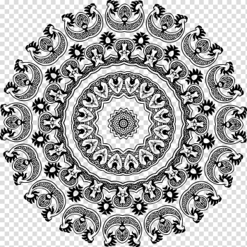 Black and white Floral design , abstract design transparent background PNG clipart Black and white Floral design , abstract design transparent background PNG clipart