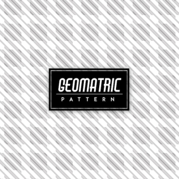 Black and White Geomatric Seamless Pattern Background