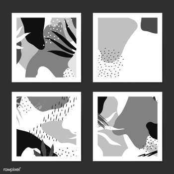 Black and white Memphis style backgrounds vec.. | Free stock vector - 539959 Black and white Memphis style backgrounds vec.. | Free stock vector - 539959