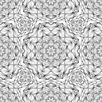 Black and white pattern Black and white pattern