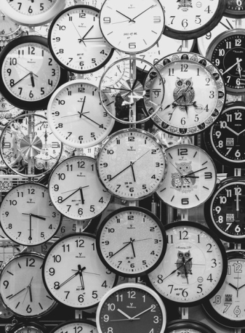 Black And White Photo Of Clocks Black And White Photo Of Clocks