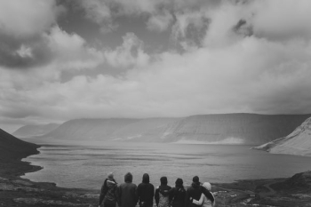 black and white photography of people black and white photography of people