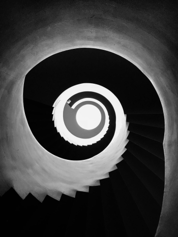 Black and White Stairs Vector Art Black and White Stairs Vector Art