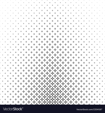 Black and white thorn pattern background vector image Black and white thorn pattern background vector image