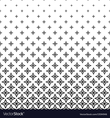 Black and white thorn pattern background vector image Black and white thorn pattern background vector image