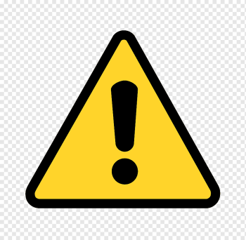black and yellow exclamation point danger signage, Icon, Danger Tape s, angle, triangle, warning Sign png