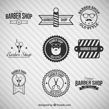 Black barber shop logos Black barber shop logos