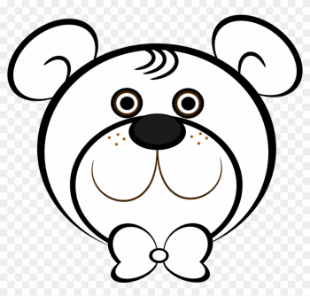 Black Bear Clipart Bear Face - Black Bear Clipart Bear Face