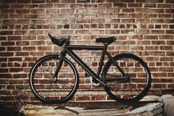black bike black bike