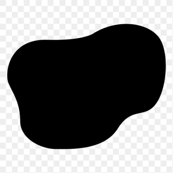 Black blob badge png sticker, | Free PNG - rawpixel Black blob badge png sticker, | Free PNG - rawpixel
