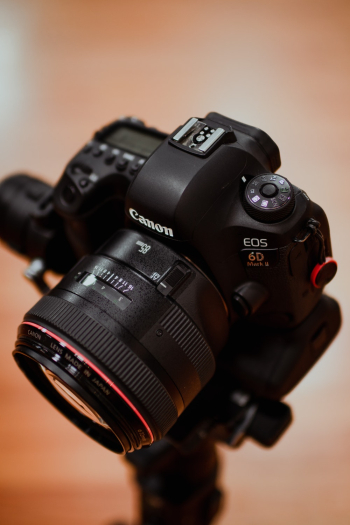 Black Canon Eos Camera