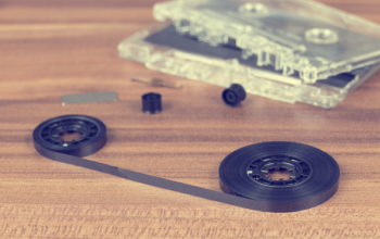 Black Cassette Tape Black Cassette Tape
