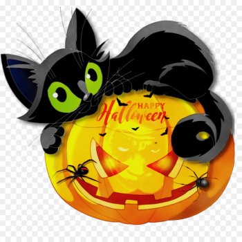 black cat cat cartoon yellow small to medium-sized cats black cat cat cartoon yellow small to medium-sized cats
