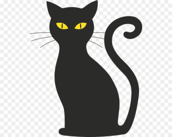 Black cat Domestic short-haired cat Whiskers Kitten - Cat Black cat Domestic short-haired cat Whiskers Kitten - Cat