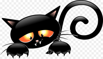 Black cat Kitten Cartoon - cats Black cat Kitten Cartoon - cats