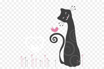 Black cat Kitten Clip art - Cat theme vector material Black cat Kitten Clip art - Cat theme vector material