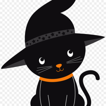 Black cat Kitten Clip art Halloween - cat Black cat Kitten Clip art Halloween - cat